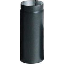 Труба димохідна 0,5м Ø180мм 2мм з низьколегованої сталі