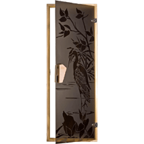 Двері для бані і сауни Tesli Чапля 1900x700 фото