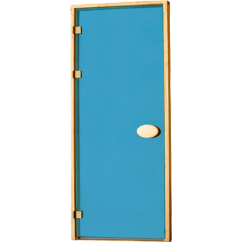 Двері для бані і сауни Pal Сині 1900x700 фото, ціна