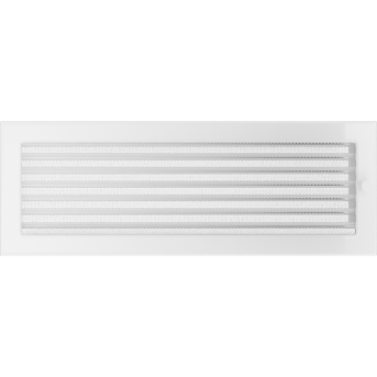 Вентиляційна решітка Kratki 17x49 біла жалюзі фото, ціна