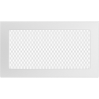 Вентиляційна решітка Kratki 17x30 біла фото, ціна