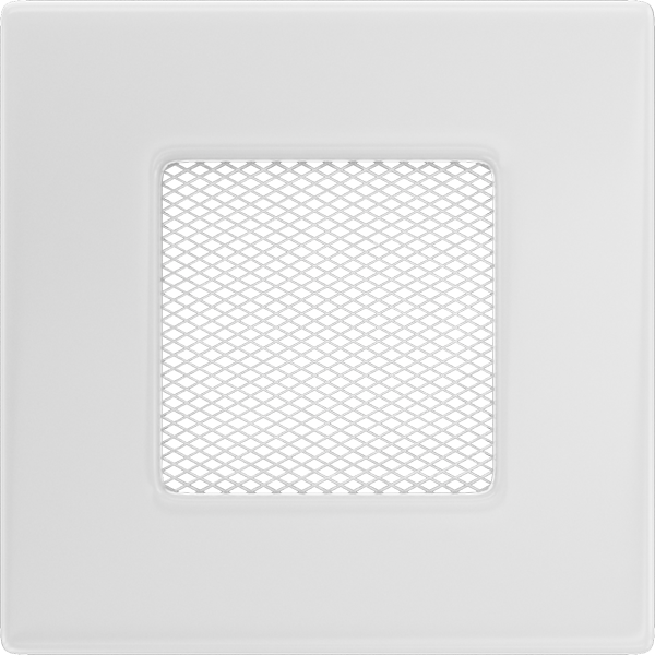Вентиляційна решітка Kratki 11x11 біла фото 0, ціна