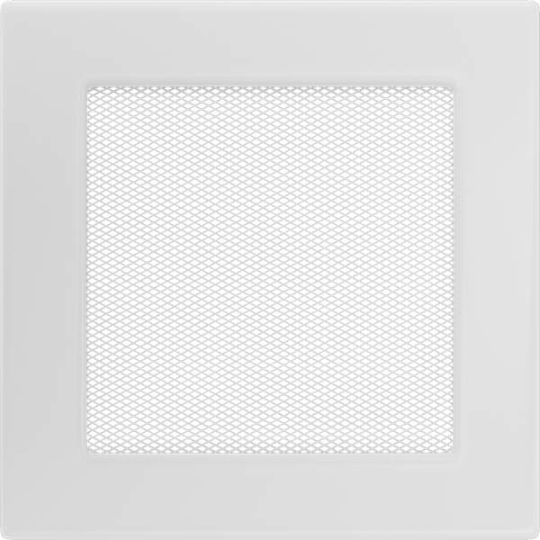 Вентиляційна решітка Kratki 17x17 біла фото 0, ціна